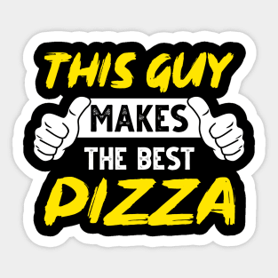 Pizza Chef Sticker